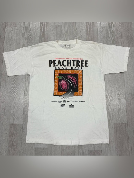 Cotton Graphics Other - Vintage 1999 Peachtree Road Race 30th Anniversary T-Shirt Mens Large